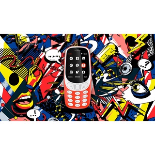 Điện thoại nokia 3310 2sim 2017 giá rẻ loa to pin khủng fullbox - bảo hành 12 tháng