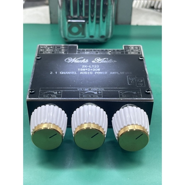 ZK-LT22-Mạch Khuyếch Đại Âm Thanh Wuzhi ZK-LT22 2.1 Kênh 15Wx2+30W Bluetooth 5.1 hỗ trợ TWS Chính Hãng