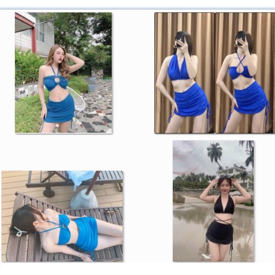 Bikini độc lạ mặc được nhiều kiểu,cực xinh
