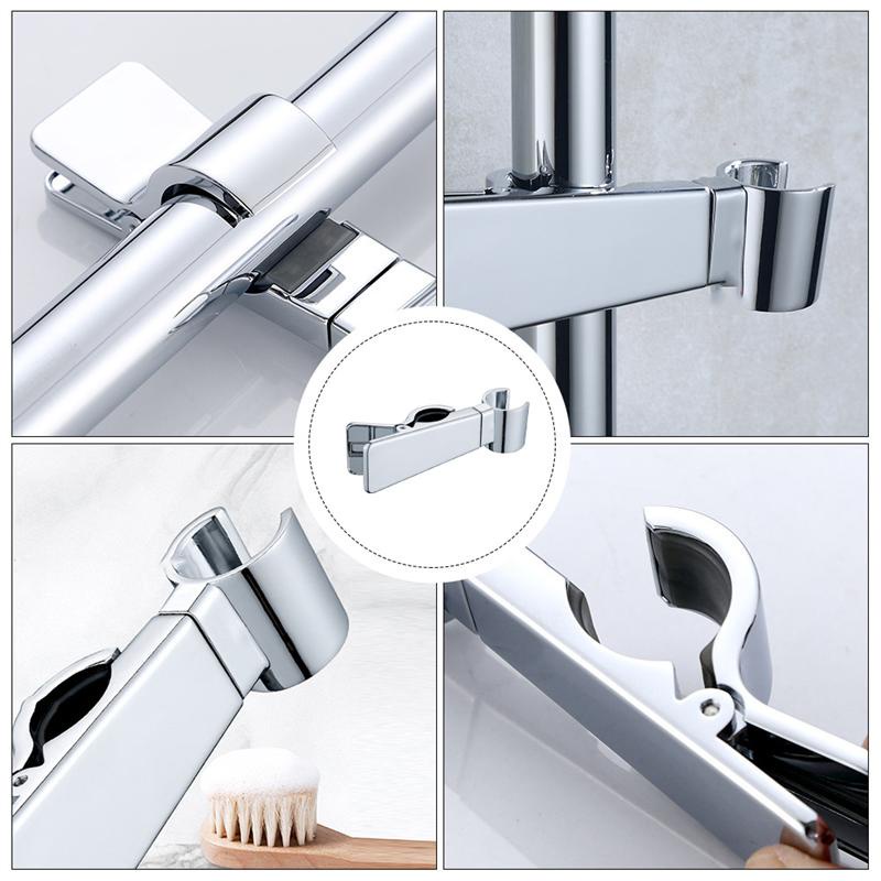 1 Giá Đỡ Đầu Vòi Hoa Sen Chất Liệu Hợp Kim Kẽm Không Đục Lỗ Có Thể Điều Chỉnh