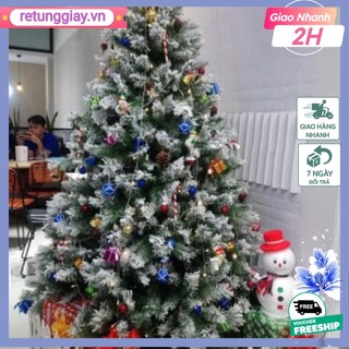 Cây thông noel phủ tuyết cao nhiều size- Hình thật shop tự chụp