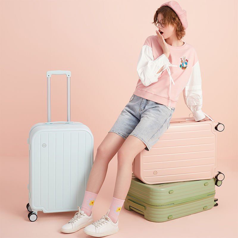 Vali kéo , vali du lịch cao cấp nhập khẩu Quảng châu có khóa mật mã siêu bền chống rạch bể vỡ có kèm cốp tiện lợi