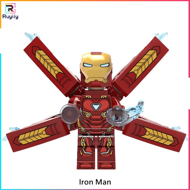 Mô Hình Lắp Ráp Nhân Vật Siêu Anh Hùng Marvel RU3