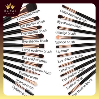 Bộ cọ trang điểm, chổi make up 20 cây- bộ 20 cọ trang điểm đánh phấn má hồng/kem che khuyết điểm làm đẹp