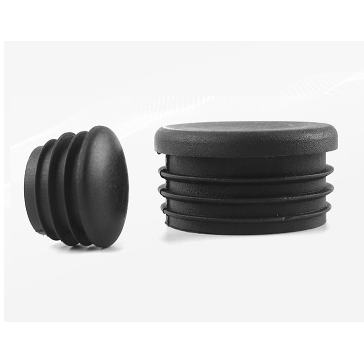 Nắp Nhựa Tròn Đóng Kín Lỗ Ống Nước φ12mm-50mm Màu Đen Nắp đậy ống Tròn Bàn Chân Mat
