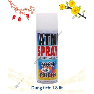 Sơn xịt ATM Spray Đủ Màu (400ml) [Hàng chính hãng nhà sản xuất]