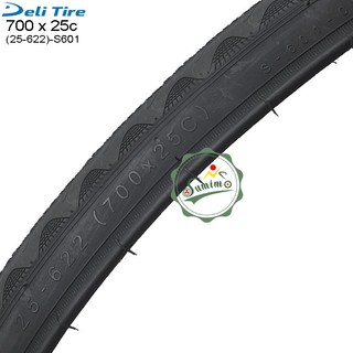 [INDONESIA chính hãng] Vỏ xe đạp 700c DELI Tire S-601 tanh thép