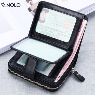 Bóp Ngang Dida KB132 Công Nghệ RFID Nhiều Ngăn Đựng Tiền, Thẻ ATM Chất Liệu Da Pu
