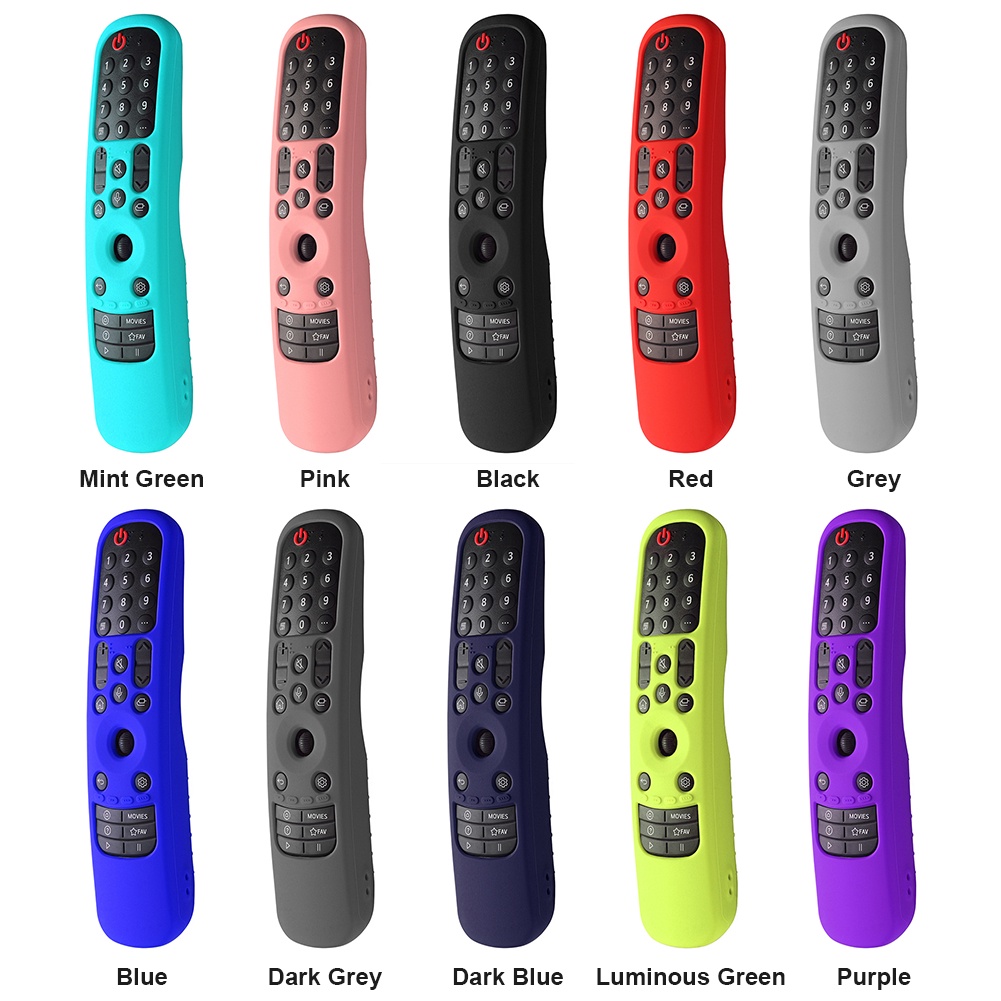 Ốp Silicon Chống Trượt Cho Remote TV Thông Minh LG MR21GA / MR21GC