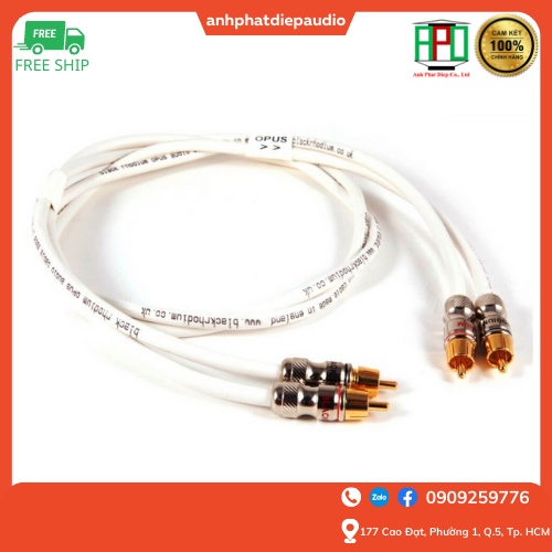 Dây tín hiệu Black Rhodium Opus Interconnect