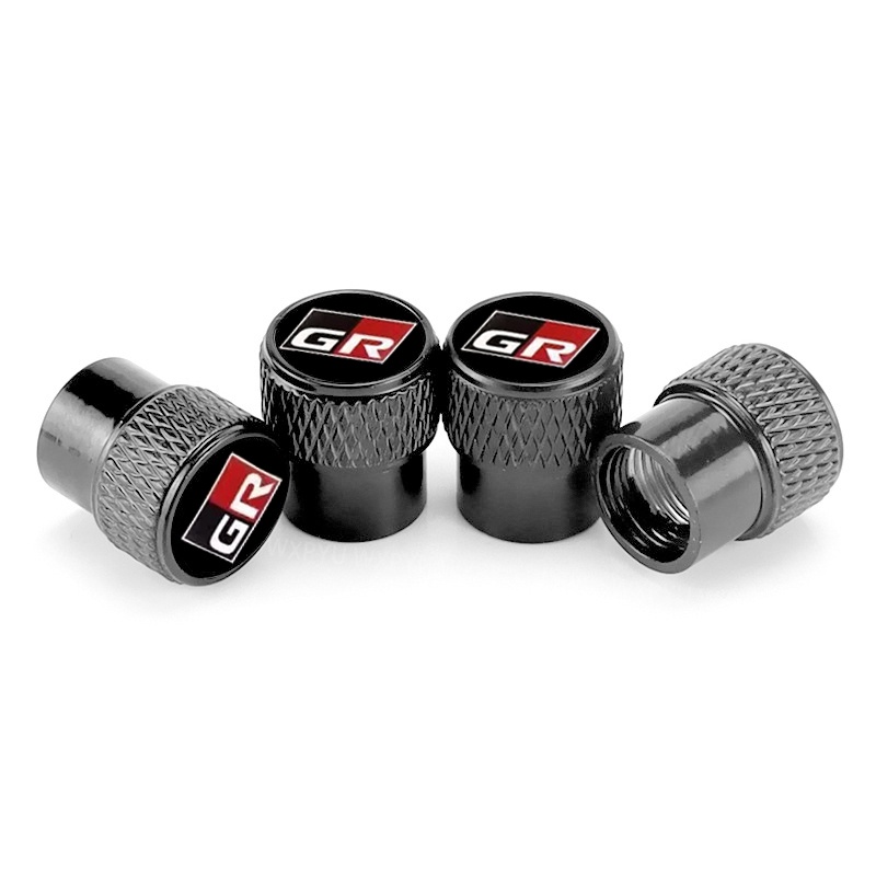 Nắp Van Bánh Xe Chống Bụi Cho Toyota GR Sport Gazoo Racing Yaris 86 Corolla Hilux Supra C-HR