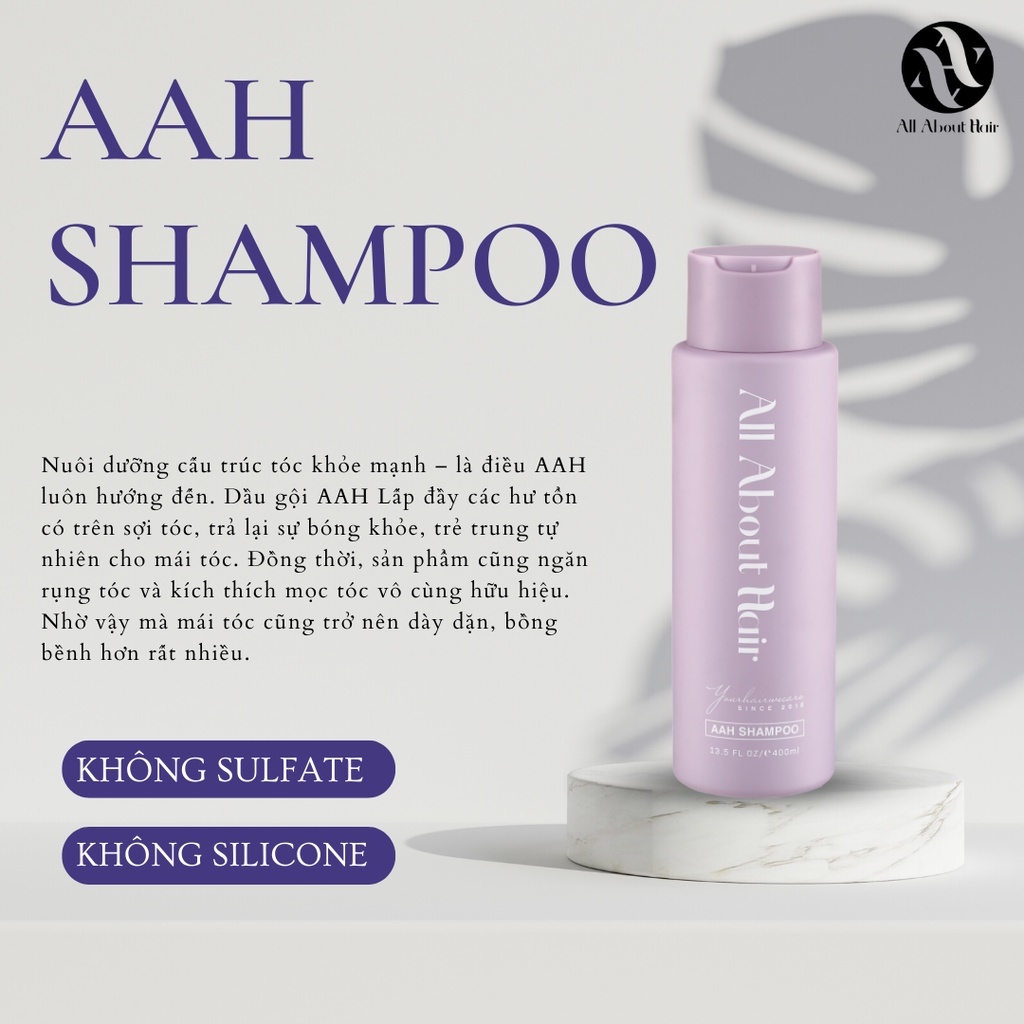 Dầu gội AAH - AAH SHAMPOO - ALL ABOUT HAIR