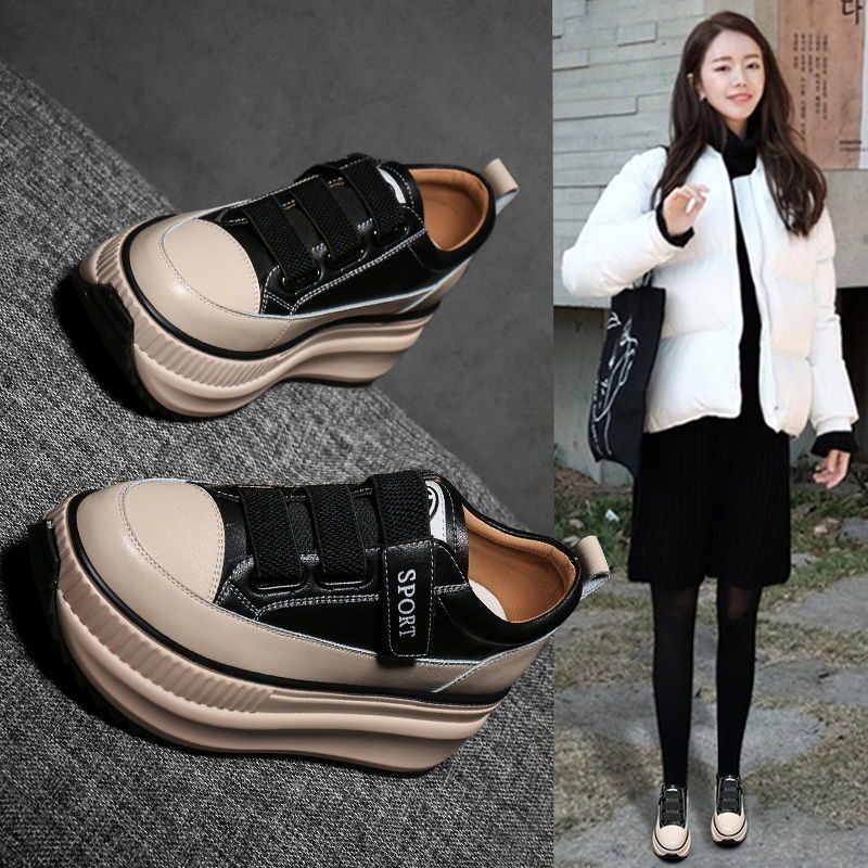 Giày Sneaker Đế Xuồng Thanh Lịch Cho Nữ