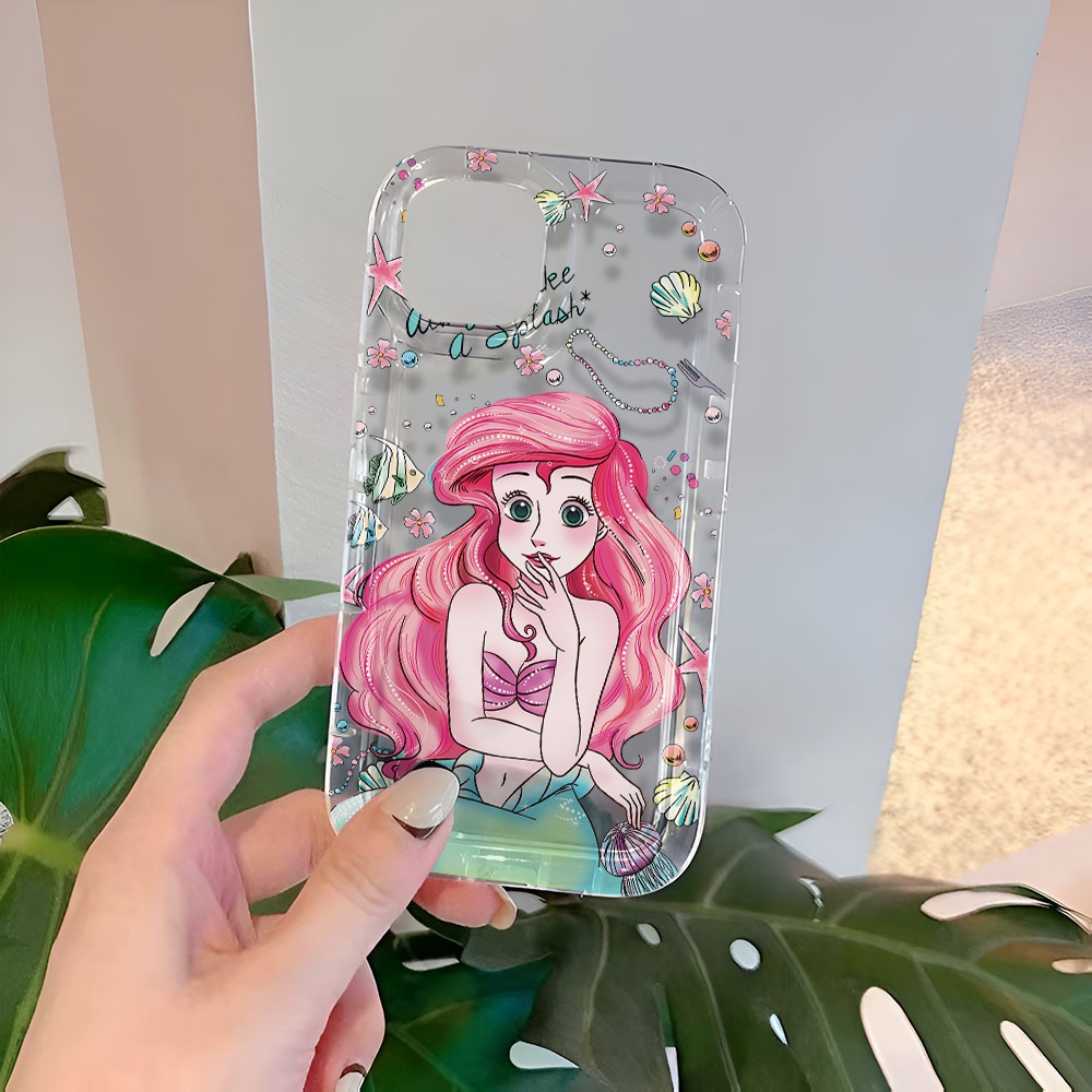 Ốp Điện Thoại Hình Cô Gái Dễ Thương Cho iphone 14promax 11 13 12 7Plus 6 6s XR X XS Max