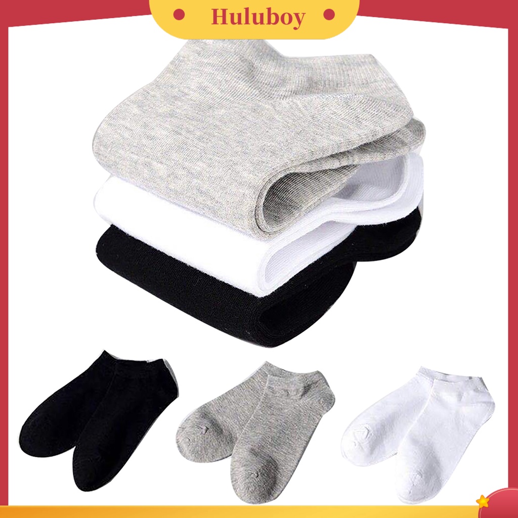 5 Pairs Socks Men and Women Short Socks Thickened