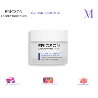 Kem cấp ẩm giữ ẩm bổ sung nước cho da ericson laboratoire aqua resource cream 50ml