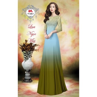 vải áo dài Ombre