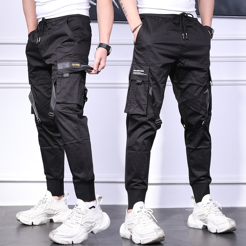 Quần jogger kaki nam SOZO phối thúi hộp cá tính - JOGGER NAM 9000025C2