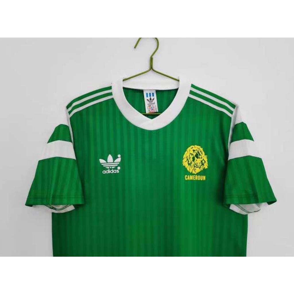 Áo Bóng Đá Đội Tuyển Cameroon 1990 Phong Cách retro
