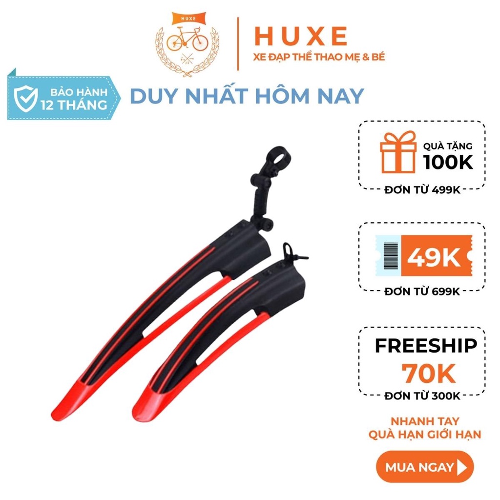 Chắn bùn xe đạp thể thao.Mẫu mã đa dạng trước sau.