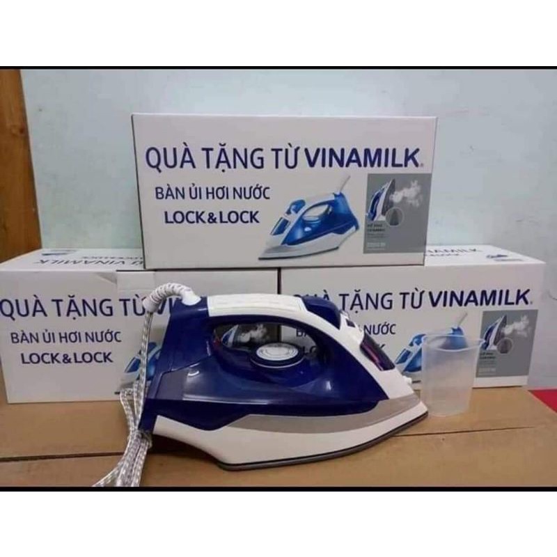 Bàn là ủi hơi nước Lock&Lock quà tặng từ Vinamilk