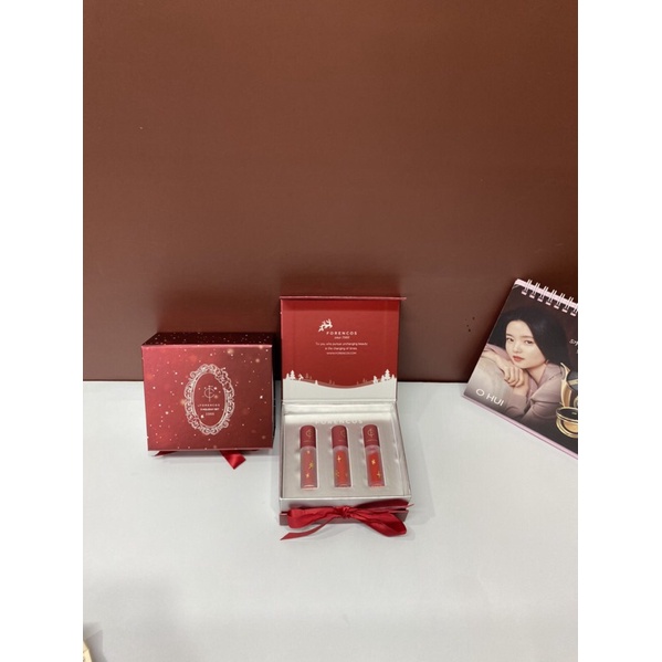 🌵Set 3 son kem lì  Forencos mini Hàn   Quốc mẫu mới