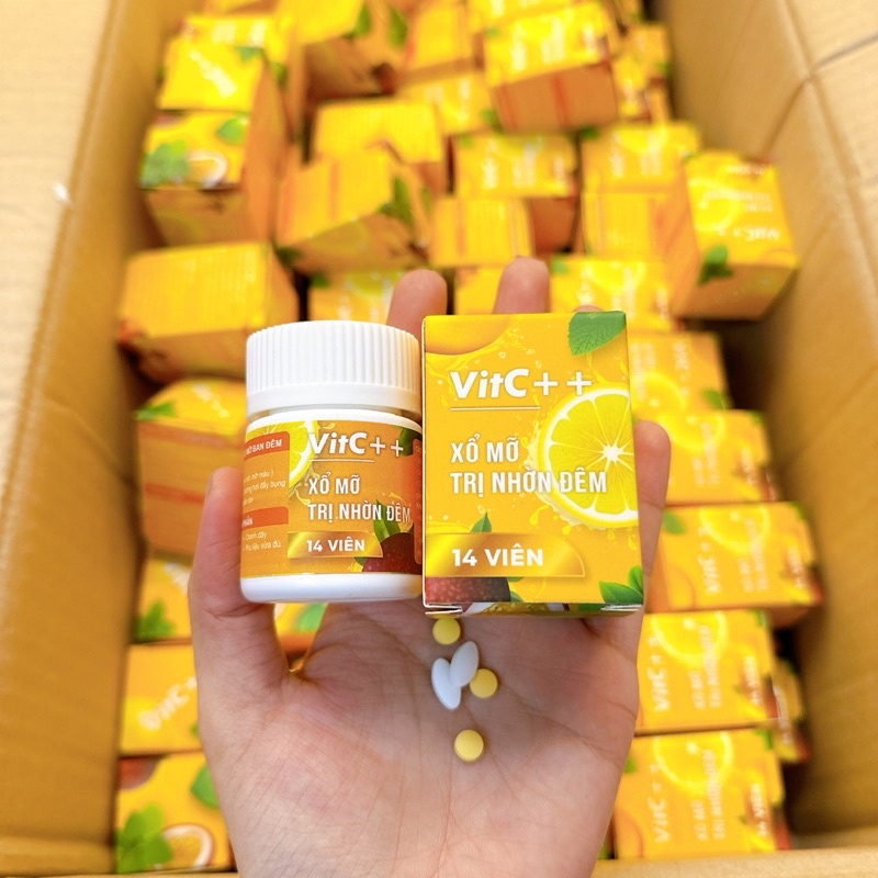 Detox xổ mỡ VitC+++ 14 viên