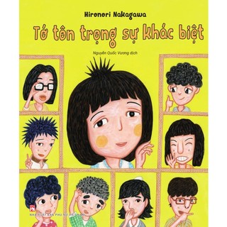 Sách ehon - tớ tôn trọng sự khác biệt - nxb phụ nữ