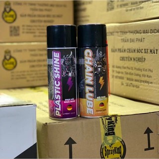 Combo dưỡng sên,dưỡng nhựa nhám Sprayking phiên bản mới nhất