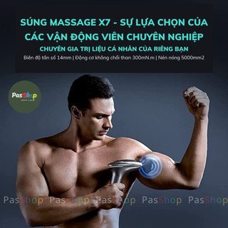Máy massage toàn thân gun skg x7 - bộ gõ tốc độ cao cho toàn bộ cơ thể