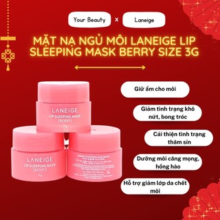 Mặt nạ ngủ môi Laneige Lip Sleeping Mask Berry Minisize 3g