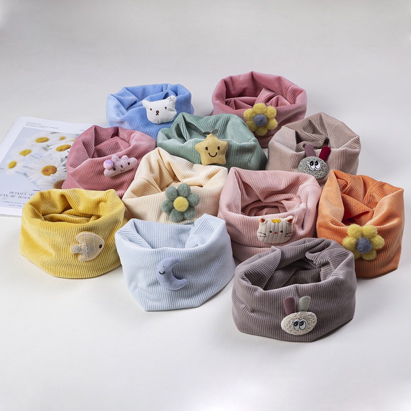 Khăn ống choàng cổ giữ ấm cho bé