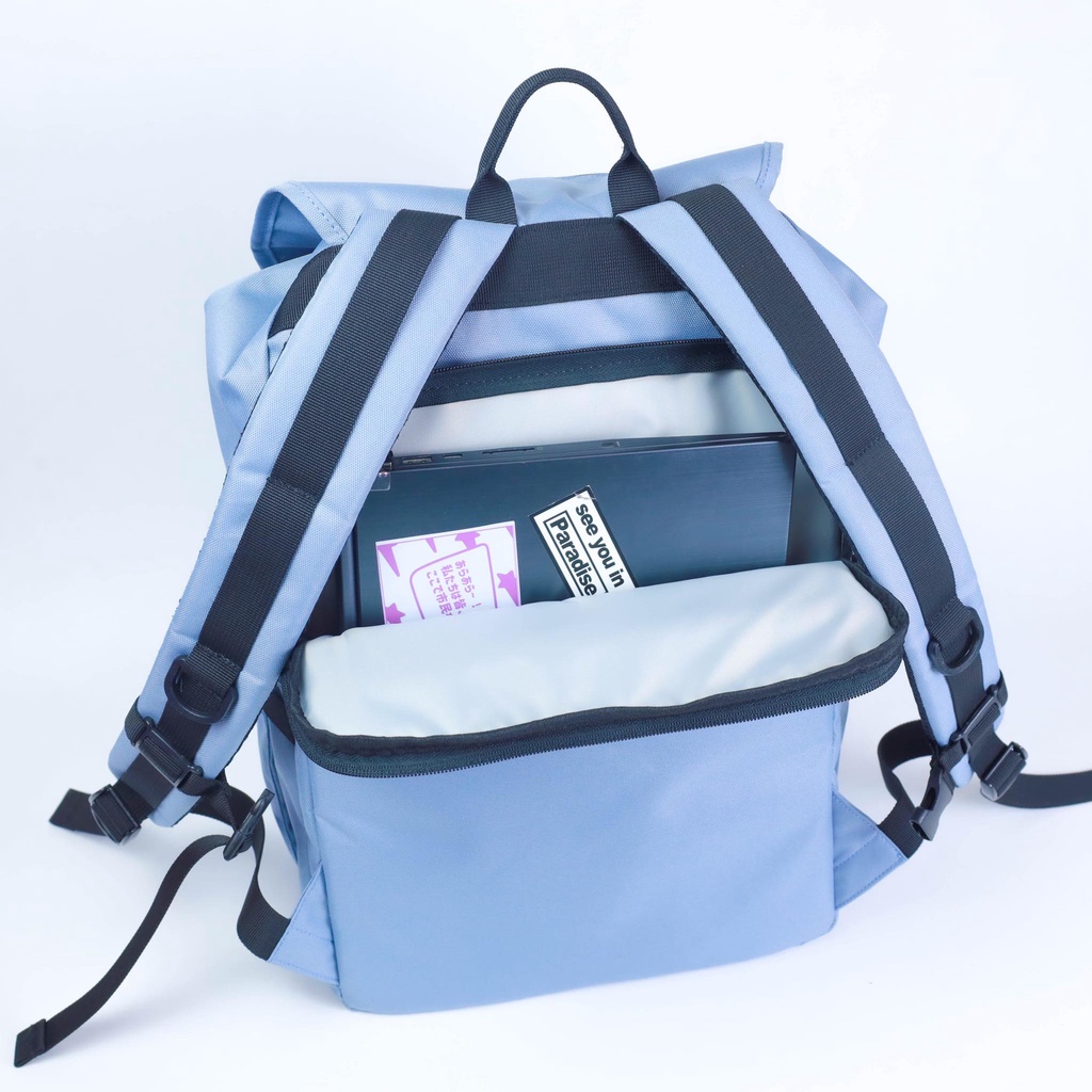 Essentials Backpack balo chính hãng thương hiệu S&B màu xanh