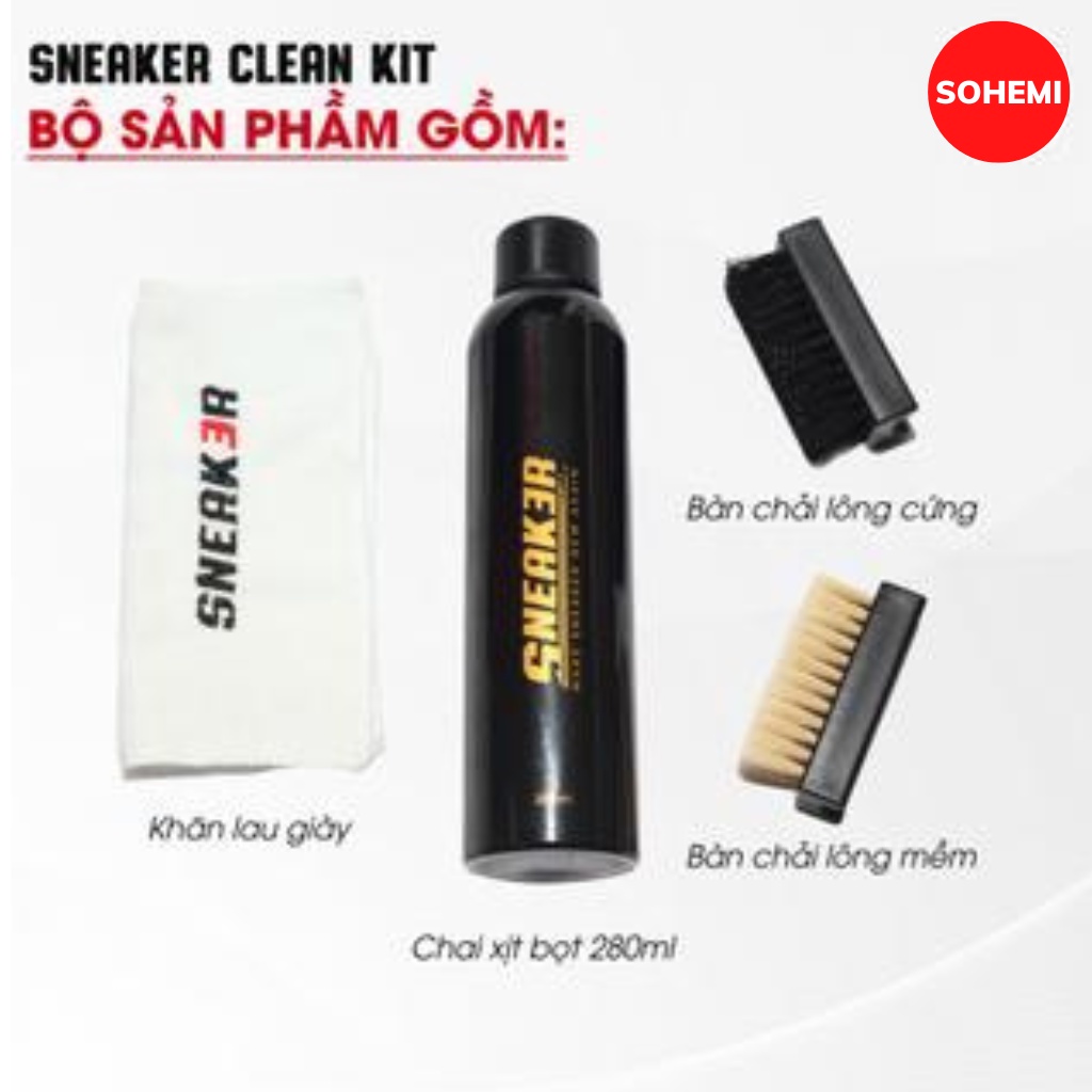 Combo vệ sinh làm sạch giày sneaker chuyên sâu XIMO