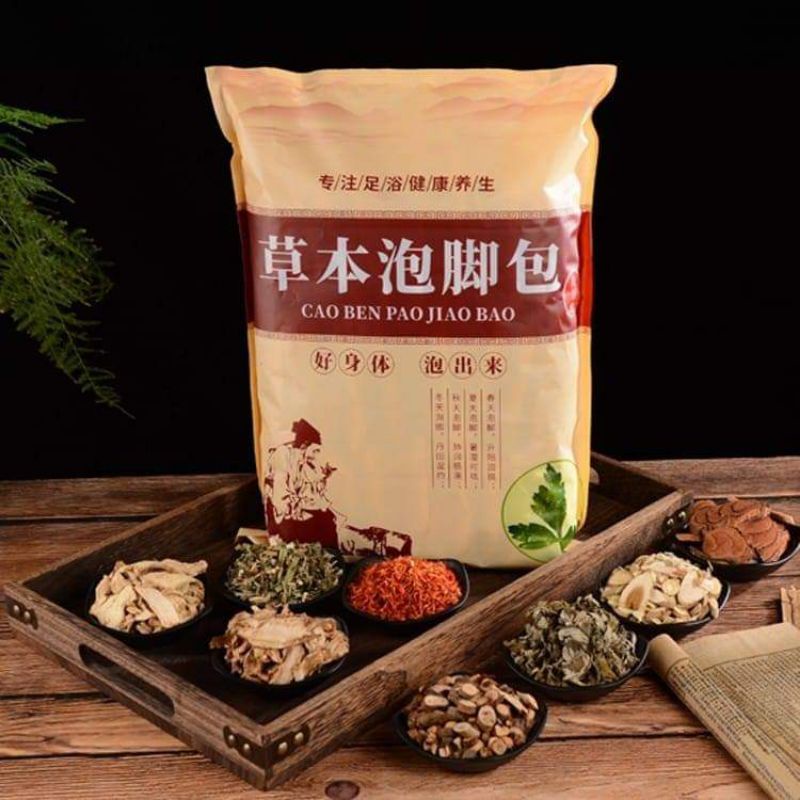 Set 30 Túi Lọc Ngâm Chân Thảo Dược Thiên Nhiên - Thư Giãn Cơ Thể, Giảm Stress, Đau Mỏi Nhức