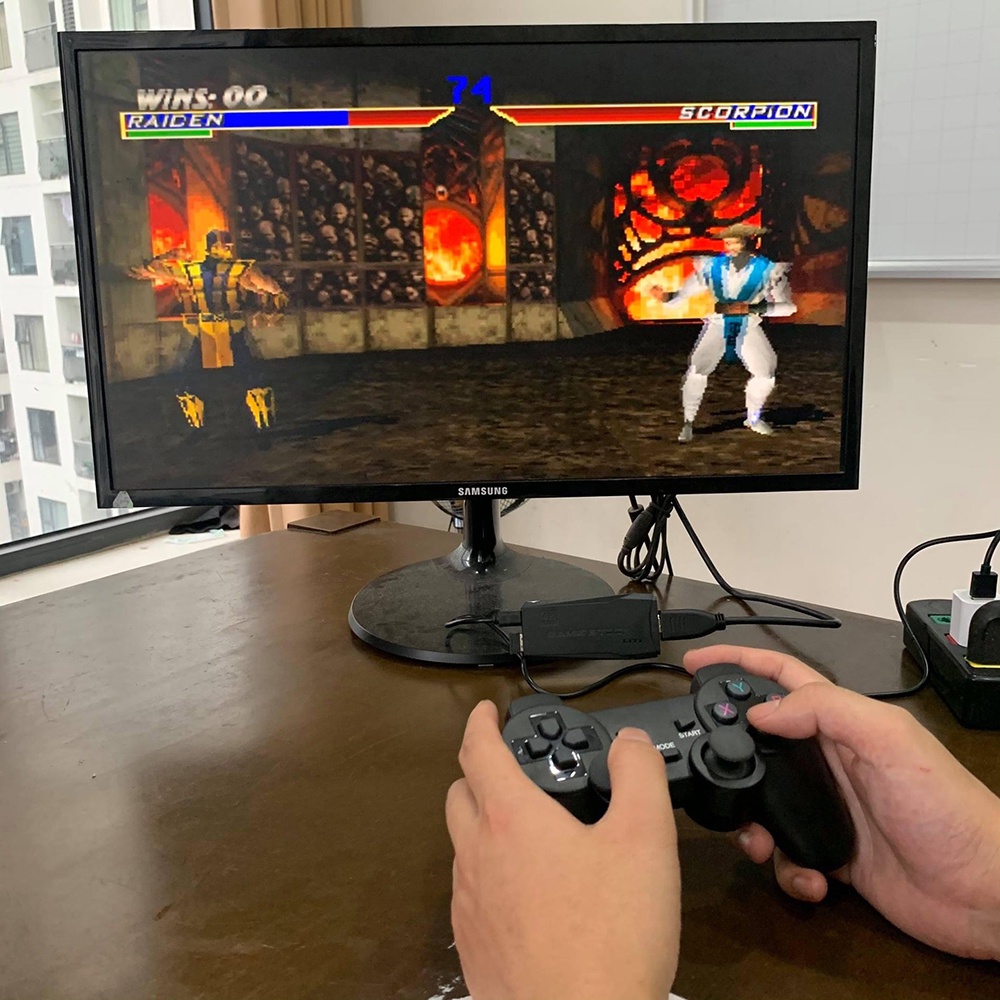 Máy Chơi Game Cầm Tay PS 10000 Game PS1/Ps2, Nitendo switch/FC, Compact/FC, Kết Nối HDMI 4K Ultra HD, Tặng Thẻ Nhớ 64GB | BigBuy360 - bigbuy360.vn