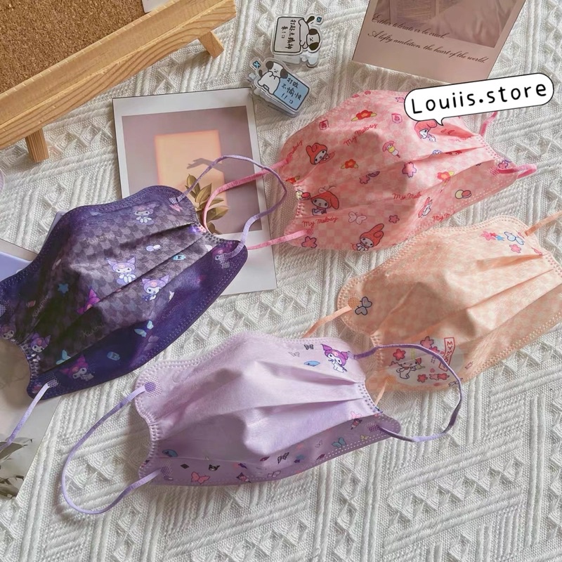 Khẩu trang hoạt hình dễ thương người lớn Louiis.store