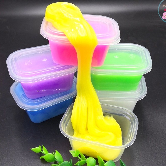 Slime hũ nhựa 300ML loại to màu thạch chất đẹp Đồ chơi slam chất nhầy ma thuật squishy