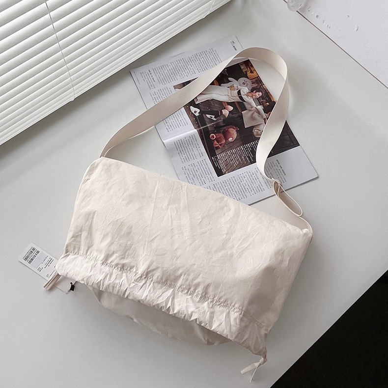 Túi Xách Dây Rút Chất Liệu nylon Thời Trang Cho Nam Nữ