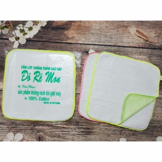 Chiếu lót chống thấm, chiếu đái, lót xe đẩy, hình vuông cho bé