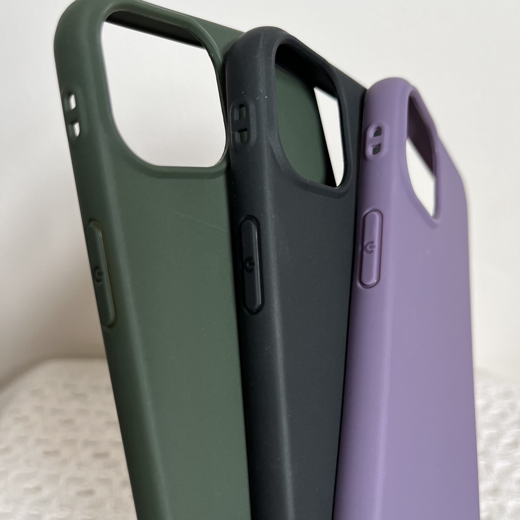 Ốp lưng iPhone TPU Trơn Nhám Màu cho 14 Pro Max 13 Pro Max 12 Pro Max 11 Pro Max XS Max