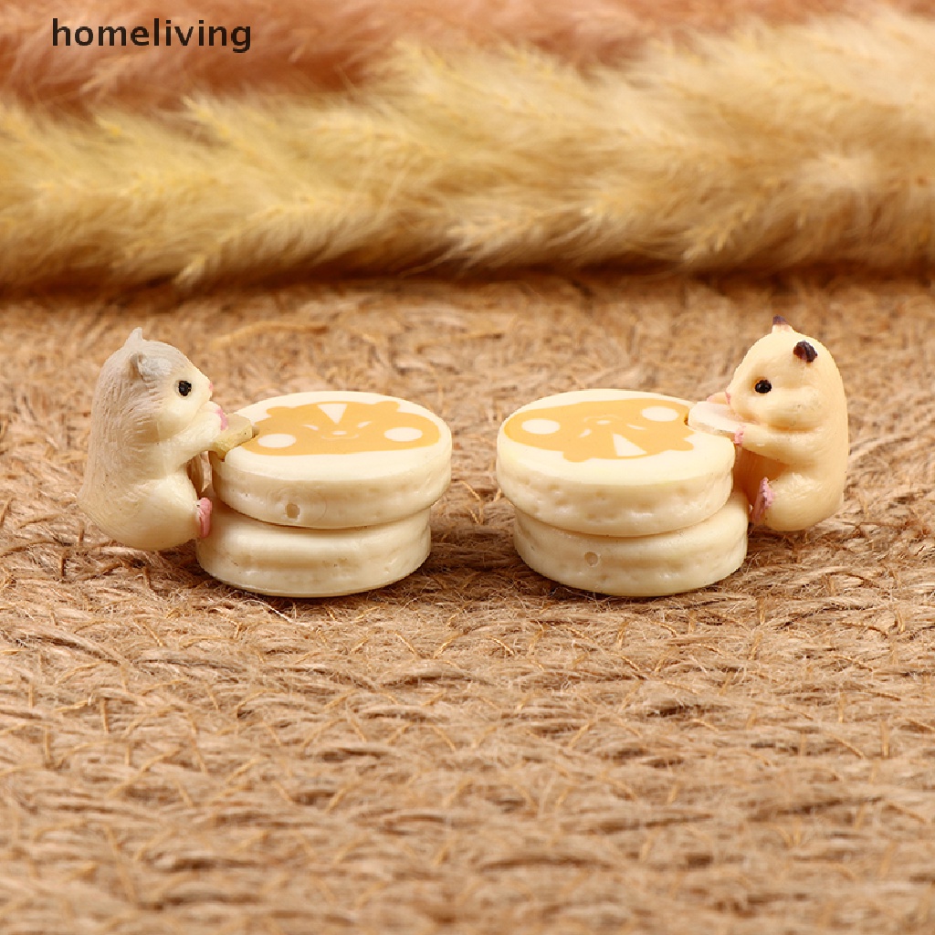 Đồ Chơi Mô Hình Bánh Hamburger Mini Cho Nhà Búp Bê