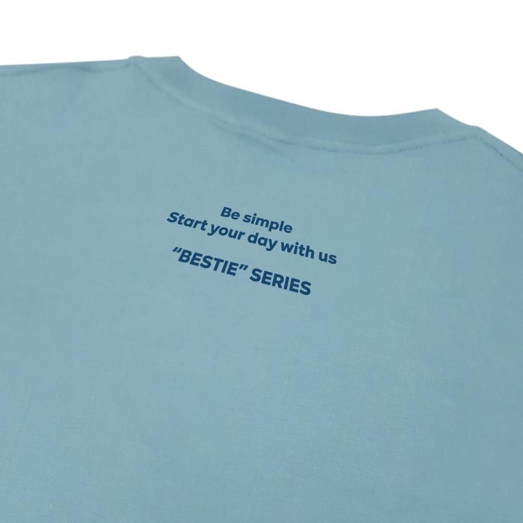 Áo Thun Unisex Undo Sweet Màu Glacier 100% Standard Cotton - Local Brand Chính Hãng