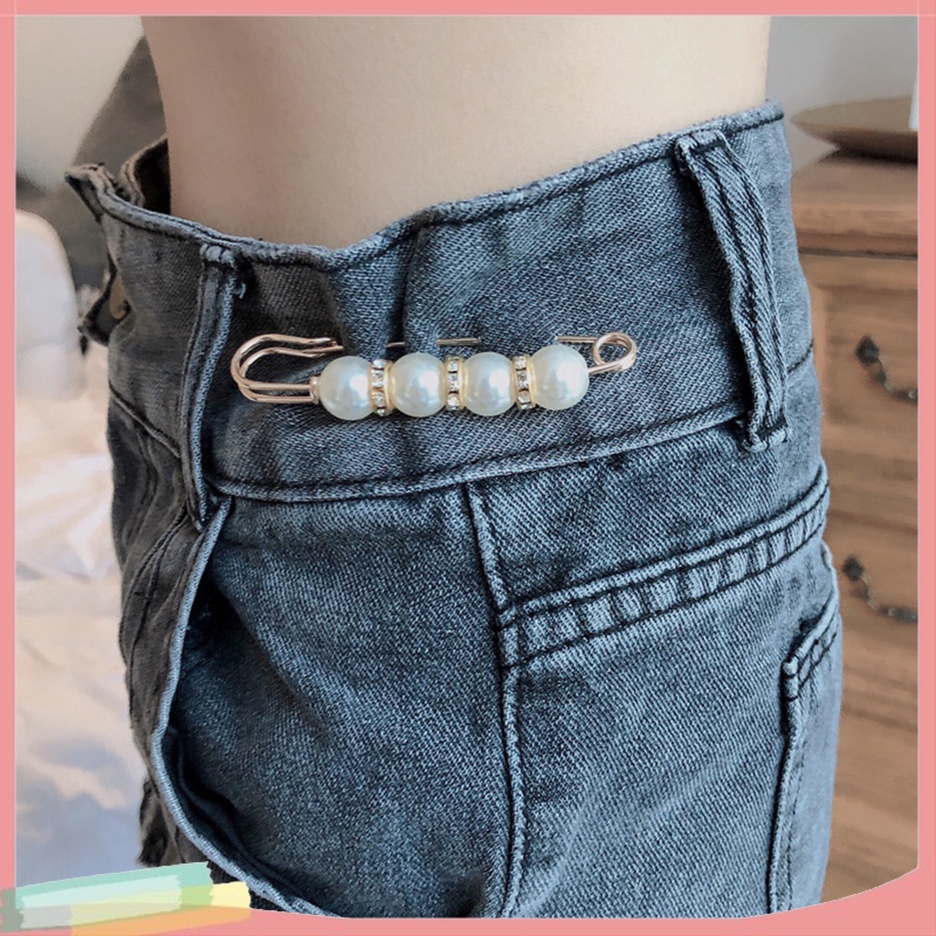 Nút Thắt Lưng Quần Jeans Bằng Đồng Có Thể Tháo Rời Cho Nam Nữ