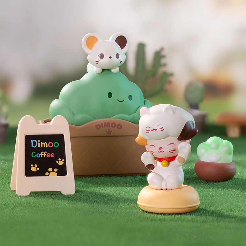 Mô Hình Mèo DIMOO Đáng Yêu