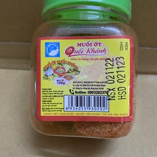 [100g] Hũ Bột Muối Ớt Quốc Khánh