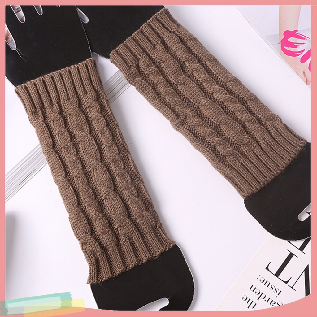 Găng tay giữ ấm hở ngón thời trang cho nữ