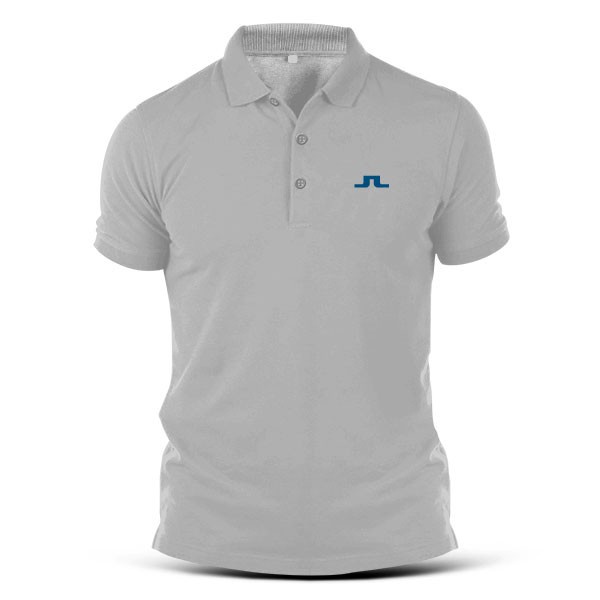 Áo polo Cotton Thêu Họa Tiết JL Golf J.Lindeberg Thời Trang Thường Ngày