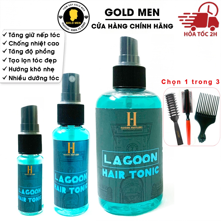 Xịt tạo phồng Lagoon Hair Tonic + Tặng quà [By Saigon Hustlers]