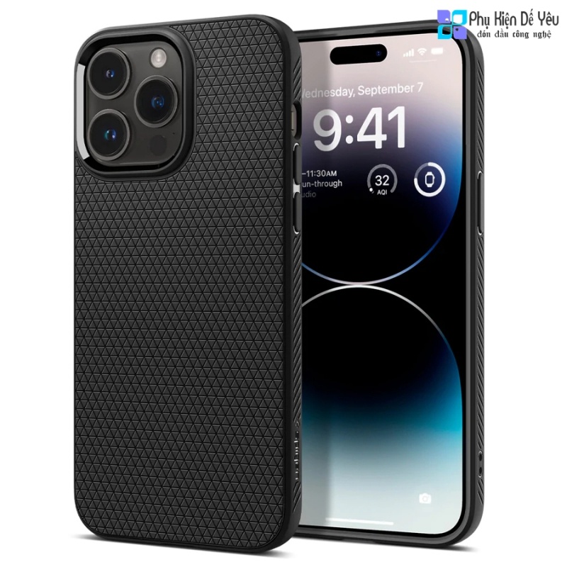 Ốp Spigen Liquid Air cho l.P.hone 14 P.ro M.ax/ 14 P.ro/ 14 Pl.us/ 14